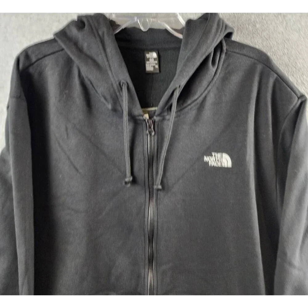 The North Face Evolution Simple Dome Full Zip Oversized Hoodie Men's XXL Black